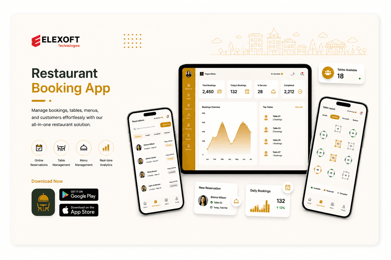 Resturant Booking App