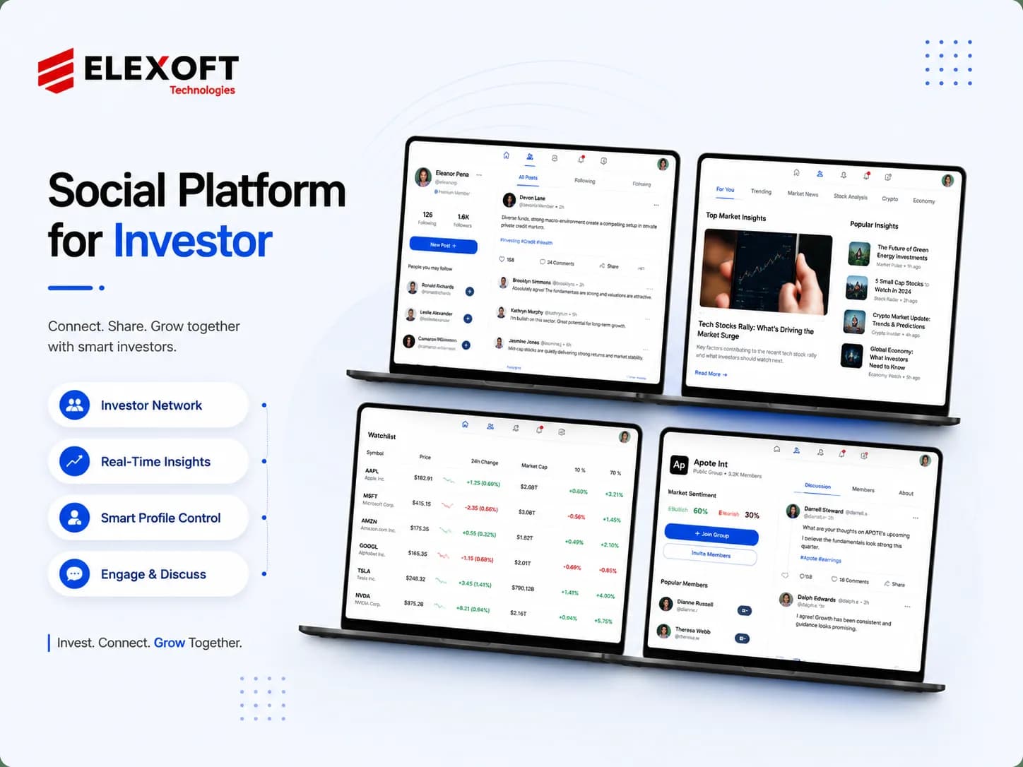 Social Platform for Investor